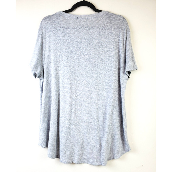 ATM Anthony Thomas Melilla Womens M/L Slub Cotton Crewneck Boyfriend Tee Relaxed - Picture 5 of 9